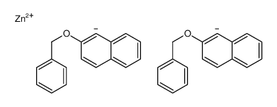 zinc,2-phenylmethoxy-1H-naphthalen-1-ide结构式