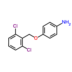 4-[(2,6-Dichlorobenzyl)oxy]aniline结构式