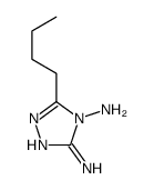 5-Butyl-4H-1,2,4-triazole-3,4-diamine Structure