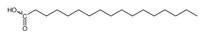 heptadecanoic acid Structure