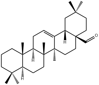 Olean-12-en-28-al结构式