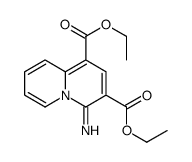 diethyl 4-iminoquinolizine-1,3-dicarboxylate Structure