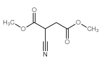 Butanedioic acid,2-cyano-, 1,4-diethyl ester Structure