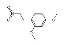2-(2,4-dimethoxyphenyl)nitroethylene结构式