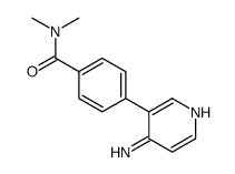 4-(4-aminopyridin-3-yl)-N,N-dimethylbenzamide Structure