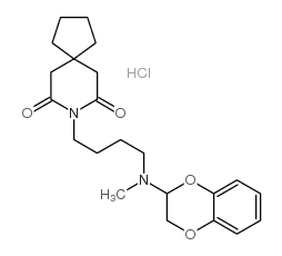 [8-[4-(1,4-苯并二恶烷-2-基-甲氨基)丁基]]-8-氮螺[4.5]癸烷-7,9-二酮盐酸盐图片