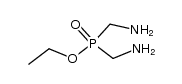 bis(aminomethyl)phosphinic acid ethyl ester Structure