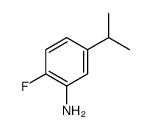 Benzenamine, 2-fluoro-5-(1-methylethyl)- (9CI) Structure