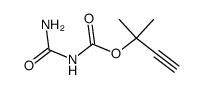 3-Butyn-2-ol,2-methyl-,allophanate(6CI)结构式