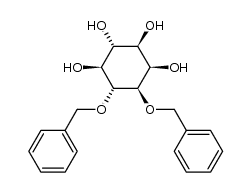 (±)-1,6-di-O-benzyl-myo-inositol Structure