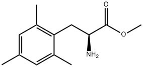 (S)-2-Amino-3-(2,4,6-trimethyl-phenyl)-propionic acid methyl ester Structure