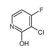 3-chloro-4-fluoro-1H-pyridin-2-one Structure
