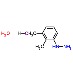 2,3-Dimethylphenylhydrazine Hydrochloride Hydrate Structure