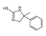 4-methyl-4-phenylimidazolidine-2-thione Structure