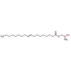 2-Hydroxypropyl 9-octadecenoate Structure