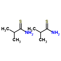 2-Methylpropanethioamide Structure