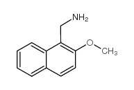 (2-methoxynaphthalen-1-yl)methanamine Structure