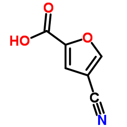 4-氰基-2-呋喃羧酸结构式