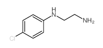 N-(2-氨基乙基)-n-(4-氯苯基)胺结构式