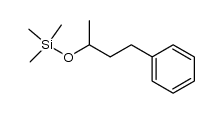 1-methyl-3-phenylpropyl trimethylsilyl ether结构式
