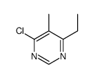 4-chloro-6-ethyl-5-methyl-pyrimidine Structure