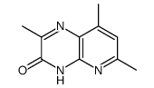 Pyrido[2,3-b]pyrazin-3(4H)-one, 2,6,8-trimethyl- (9CI) Structure