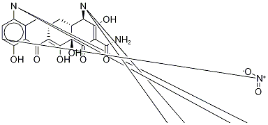 9-硝基米诺环素硫酸盐盐结构式