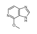 (9ci)-4-甲氧基-1H-咪唑并[4,5-c]吡啶结构式