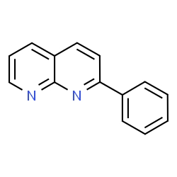 2-苯基-1,8-萘啶结构式