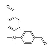4-[(4-formylphenyl)-dimethylsilyl]benzaldehyde结构式