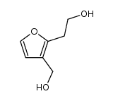 3-hydroxymethyl-2-furylethanol Structure