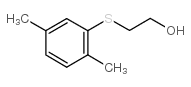 2,5-二甲基苯基硫代乙醇结构式