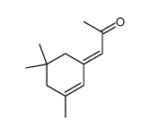 (1E)-2-propanone 1-(3,5,5-trimethyl-2-cyclohexen-1-ylidene)结构式
