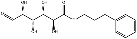 D-Glucuronic acid 3-phenylpropyl ester Structure