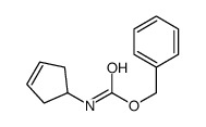 benzyl N-cyclopent-3-en-1-ylcarbamate Structure