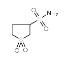 四氢噻吩-3-磺酰胺1,1-二氧化物结构式