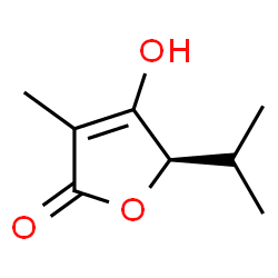 2(5H)-Furanone,4-hydroxy-3-methyl-5-(1-methylethyl)-,(R)-(9CI) Structure