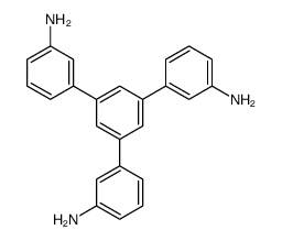 3-[3,5-bis(3-aminophenyl)phenyl]aniline结构式