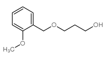 3-(2-甲氧基苄氧基)-1-丙醇结构式