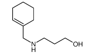 3-(cyclohexen-1-ylmethylamino)propan-1-ol Structure