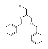(S)-2,3-双(苄氧基)丙-1-醇结构式
