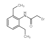2-bromo-N-(2,6-diethylphenyl)acetamide Structure