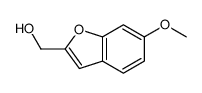 (6-Methoxy-1-benzofuran-2-yl)methanol结构式