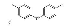 potassium,bis(4-methylphenyl)phosphanide Structure