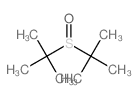 Propane,2,2'-sulfinylbis[2-methyl- Structure