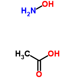 hydroxylamine acetate Structure