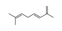 (E)-2,7-dimethyl-1,3,6-octatriene Structure