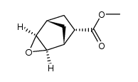 endo-6-carbomethoxy-exo-3-oxatricyclo[3.2.1.02,4]octane结构式