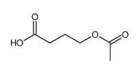 4-acetyloxybutanoic acid结构式