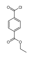 ethyl 4-carbonochloridoylbenzoate结构式